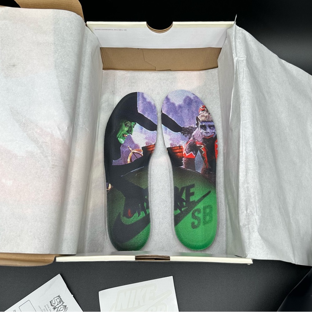 NWT 2024 NIKE SB DUNK LOW PRO WIZARD OF OZ QS DEADSTOCK OG ALL MENS 10.5 - Picture 13 of 16